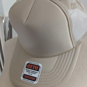 OTTO Beige Trucker Hat